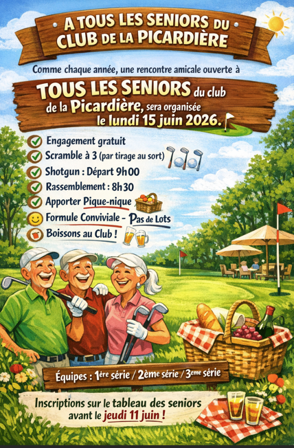Rencontre amicale des seniors de la Picardière